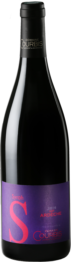 Vin de Pays I.G.P. Syrah Domaine Courbis Rouge